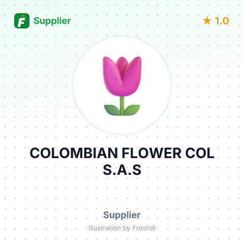 COLOMBIAN FLOWER COL S.A.S – summary card, no photo uploaded yet