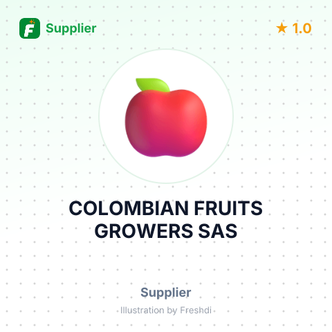 COLOMBIAN FRUITS GROWERS SAS – summary card, no photo uploaded yet