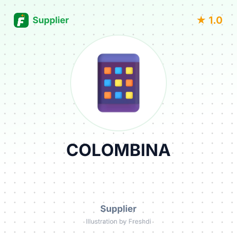 COLOMBINA – summary card, no photo uploaded yet