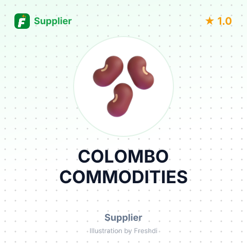 COLOMBO COMMODITIES – summary card, no photo uploaded yet