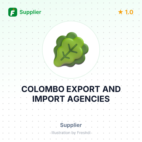 COLOMBO EXPORT AND IMPORT AGENCIES – summary card, no photo uploaded yet