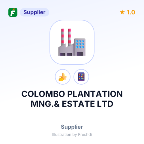 COLOMBO PLANTATION MNG.& ESTATE LTD – summary card, no photo uploaded yet
