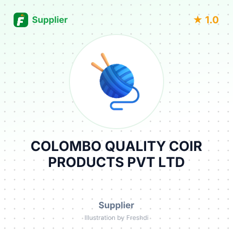 COLOMBO QUALITY COIR PRODUCTS PVT LTD – summary card, no photo uploaded yet