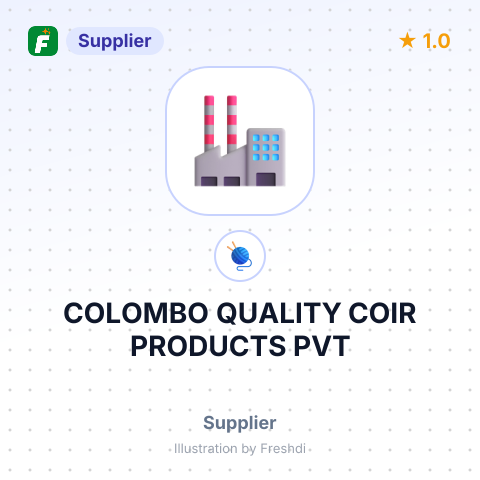 COLOMBO QUALITY COIR PRODUCTS PVT – summary card, no photo uploaded yet