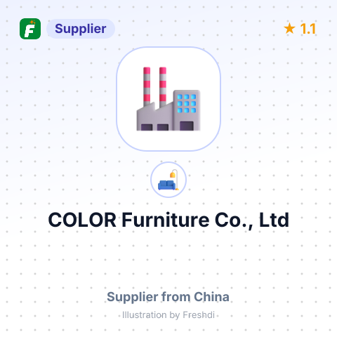 COLOR Furniture Co., Ltd – summary card, no photo uploaded yet