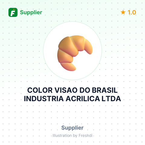 COLOR VISAO DO BRASIL INDUSTRIA ACRILICA LTDA – summary card, no photo uploaded yet