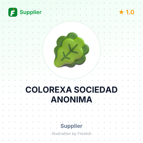 COLOREXA SOCIEDAD ANONIMA – summary card, no photo uploaded yet