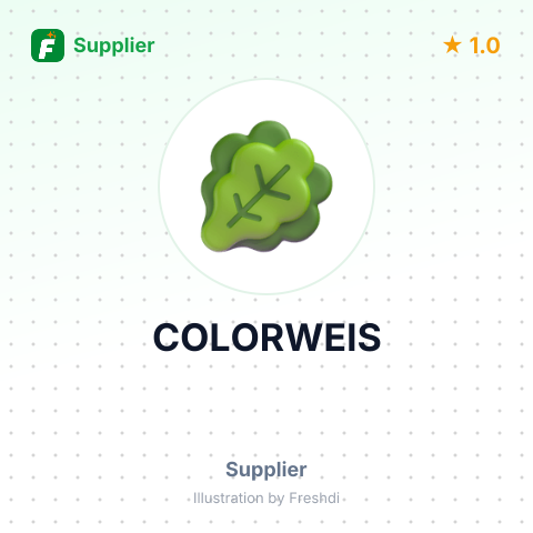 COLORWEIS – summary card, no photo uploaded yet