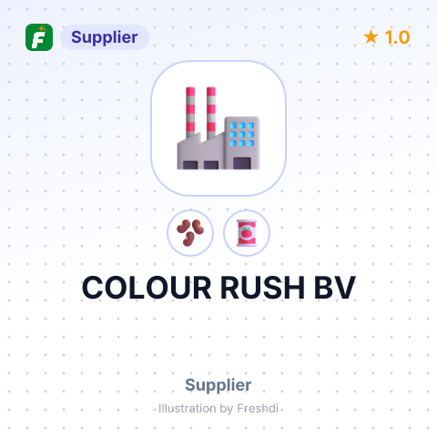 COLOUR RUSH BV – summary card, no photo uploaded yet
