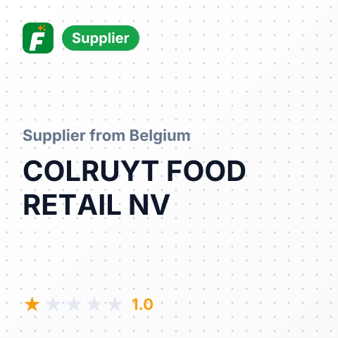 COLRUYT FOOD RETAIL NV – summary card, no photo uploaded yet