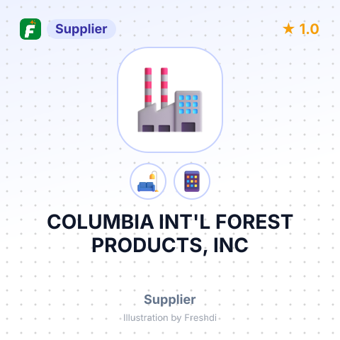 COLUMBIA INT'L FOREST PRODUCTS, INC – summary card, no photo uploaded yet