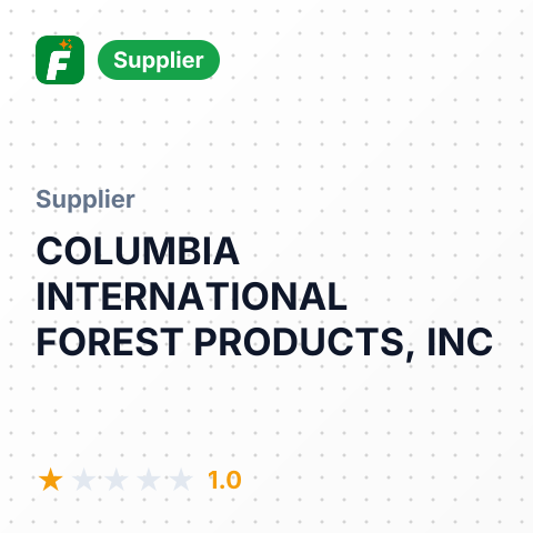 COLUMBIA INTERNATIONAL FOREST PRODUCTS, INC – summary card, no photo uploaded yet