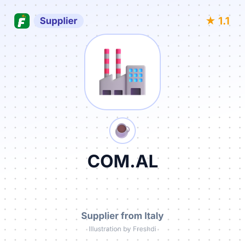 COM.AL – summary card, no photo uploaded yet