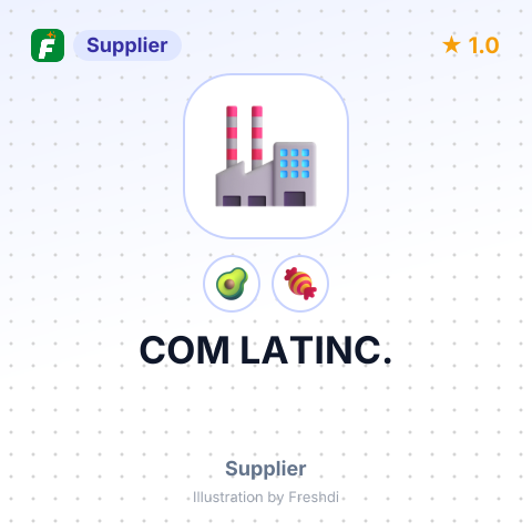 COM LATINC. – summary card, no photo uploaded yet