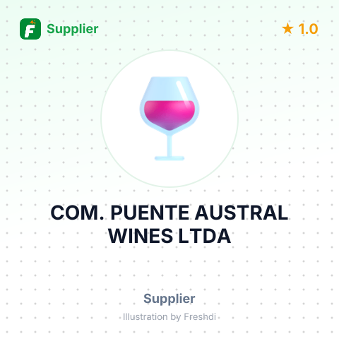 COM. PUENTE AUSTRAL WINES LTDA – summary card, no photo uploaded yet