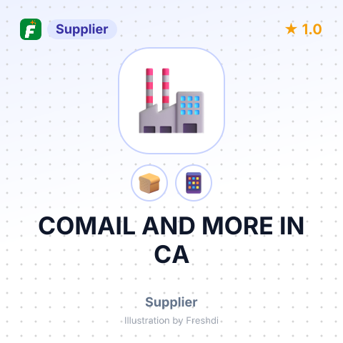 COMAIL AND MORE IN CA – summary card, no photo uploaded yet