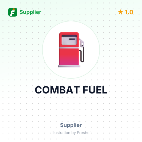 COMBAT FUEL – summary card, no photo uploaded yet