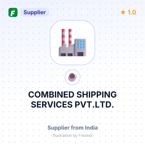 COMBINED SHIPPING SERVICES PVT.LTD. – summary card, no photo uploaded yet