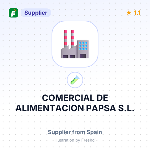 COMERCIAL DE ALIMENTACION PAPSA S.L. – summary card, no photo uploaded yet