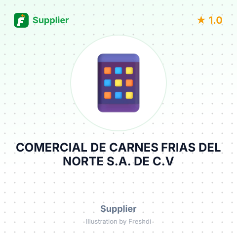 COMERCIAL DE CARNES FRIAS DEL NORTE S.A. DE C.V – summary card, no photo uploaded yet