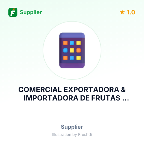 COMERCIAL EXPORTADORA & IMPORTADORA DE FRUTAS EUROTRADE LTDA – summary card, no photo uploaded yet