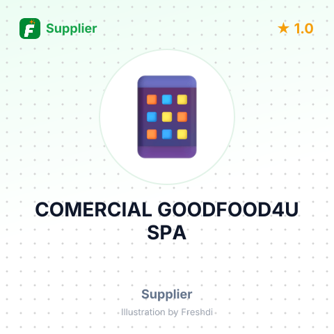 COMERCIAL GOODFOOD4U SPA – summary card, no photo uploaded yet