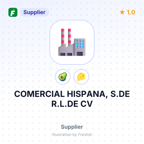 COMERCIAL HISPANA, S.DE R.L.DE CV – summary card, no photo uploaded yet