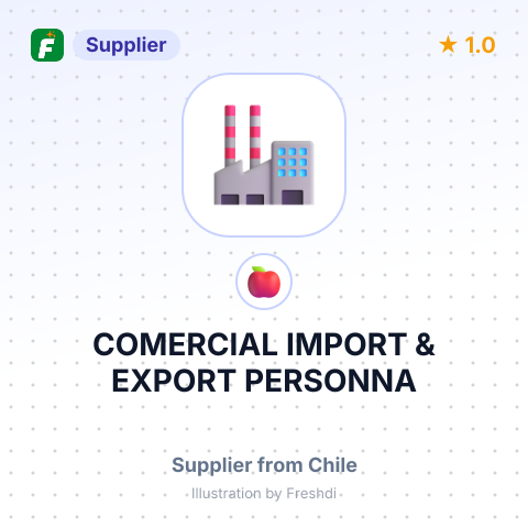 COMERCIAL IMPORT & EXPORT PERSONNA – summary card, no photo uploaded yet