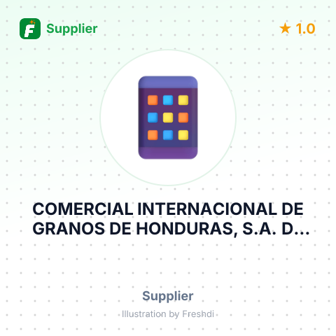 COMERCIAL INTERNACIONAL DE GRANOS DE HONDURAS, S.A. DE C.V – summary card, no photo uploaded yet