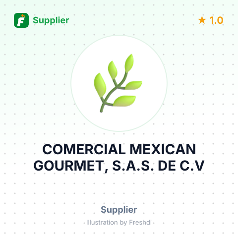 COMERCIAL MEXICAN GOURMET, S.A.S. DE C.V – summary card, no photo uploaded yet