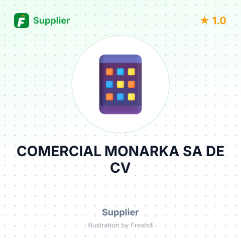 COMERCIAL MONARKA SA DE CV – summary card, no photo uploaded yet