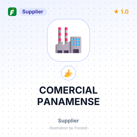 COMERCIAL PANAMENSE – summary card, no photo uploaded yet