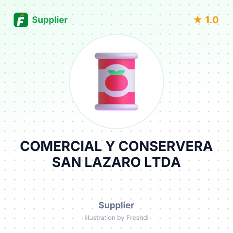 COMERCIAL Y CONSERVERA SAN LAZARO LTDA – summary card, no photo uploaded yet