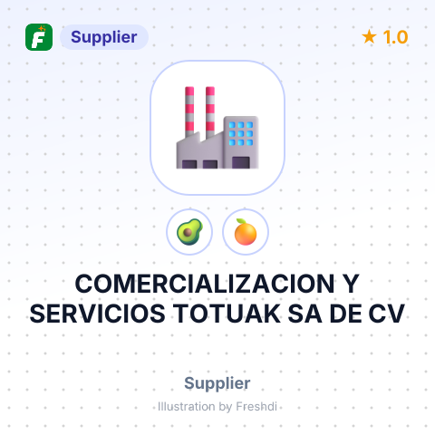 COMERCIALIZACION Y SERVICIOS TOTUAK SA DE CV – summary card, no photo uploaded yet