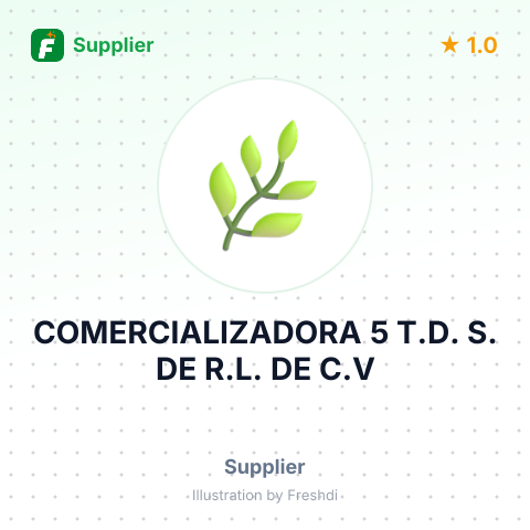 COMERCIALIZADORA 5 T.D. S. DE R.L. DE C.V – summary card, no photo uploaded yet