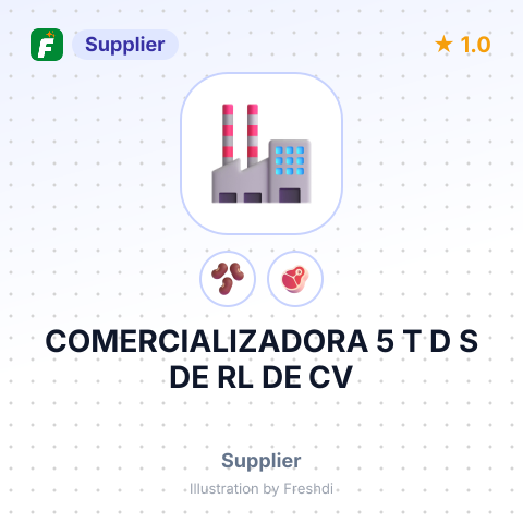 COMERCIALIZADORA 5 T D S DE RL DE CV – summary card, no photo uploaded yet