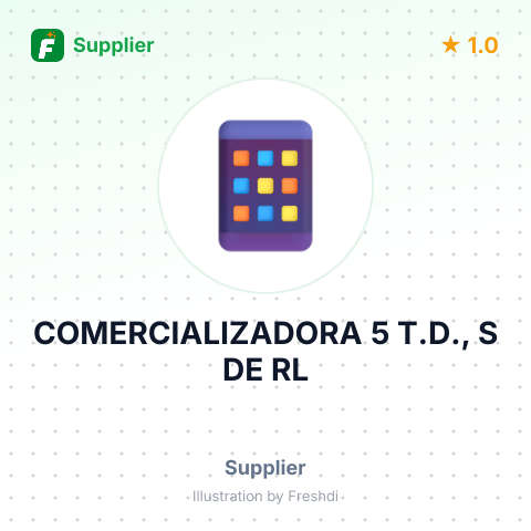 COMERCIALIZADORA 5 T.D., S DE RL – summary card, no photo uploaded yet