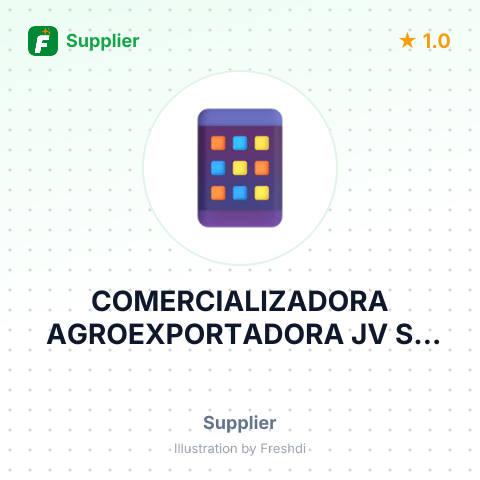 COMERCIALIZADORA AGROEXPORTADORA JV SA DE CV – summary card, no photo uploaded yet