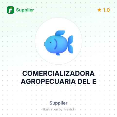 COMERCIALIZADORA AGROPECUARIA DEL E – summary card, no photo uploaded yet