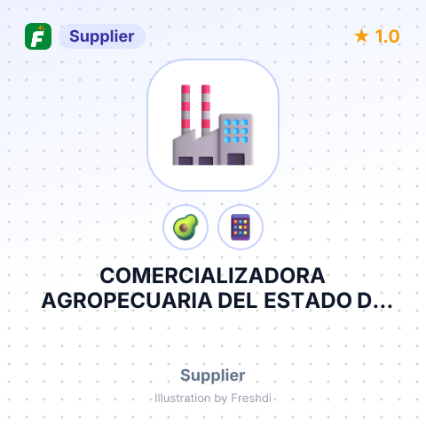 COMERCIALIZADORA AGROPECUARIA DEL ESTADO DE OAXACA SA DE CV – summary card, no photo uploaded yet
