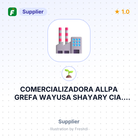 COMERCIALIZADORA ALLPA GREFA WAYUSA SHAYARY CIA. LTDA – summary card, no photo uploaded yet