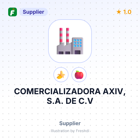 COMERCIALIZADORA AXIV, S.A. DE C.V – summary card, no photo uploaded yet