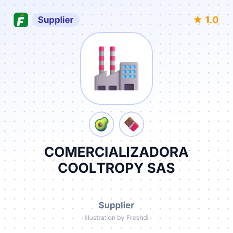 COMERCIALIZADORA COOLTROPY SAS – summary card, no photo uploaded yet
