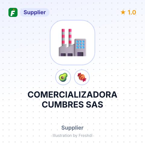 COMERCIALIZADORA CUMBRES SAS – summary card, no photo uploaded yet
