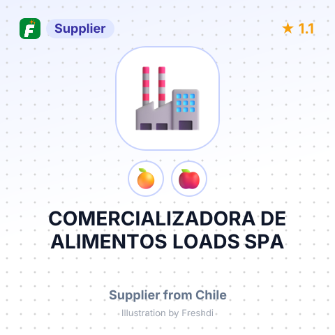 COMERCIALIZADORA DE ALIMENTOS LOADS SPA – summary card, no photo uploaded yet