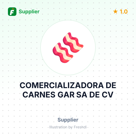 COMERCIALIZADORA DE CARNES GAR SA DE CV – summary card, no photo uploaded yet