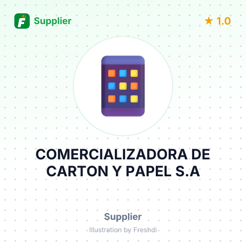 COMERCIALIZADORA DE CARTON Y PAPEL S.A – summary card, no photo uploaded yet