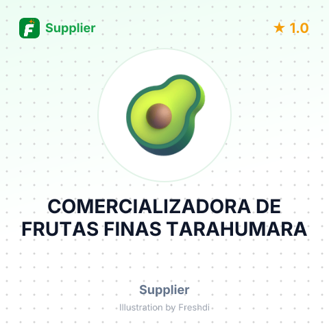 COMERCIALIZADORA DE FRUTAS FINAS TARAHUMARA – summary card, no photo uploaded yet