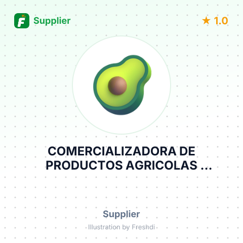 COMERCIALIZADORA DE PRODUCTOS AGRICOLAS ZAMBRANO VELEZ AGROZAMVELSA S.A – summary card, no photo uploaded yet