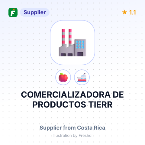 COMERCIALIZADORA DE PRODUCTOS TIERR – summary card, no photo uploaded yet